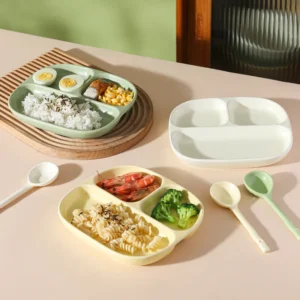 Divided Fat-reduced Dinner Breakfast Tableware