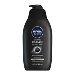 NIVEA Men Natural Charcoal Body Wash